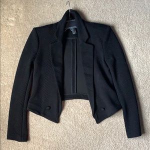 Black ribbed jacket